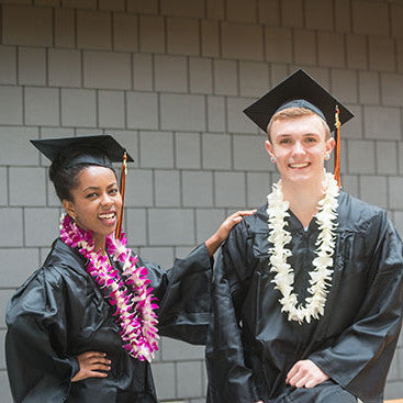 Graduation Hawaiian Orchid Lei