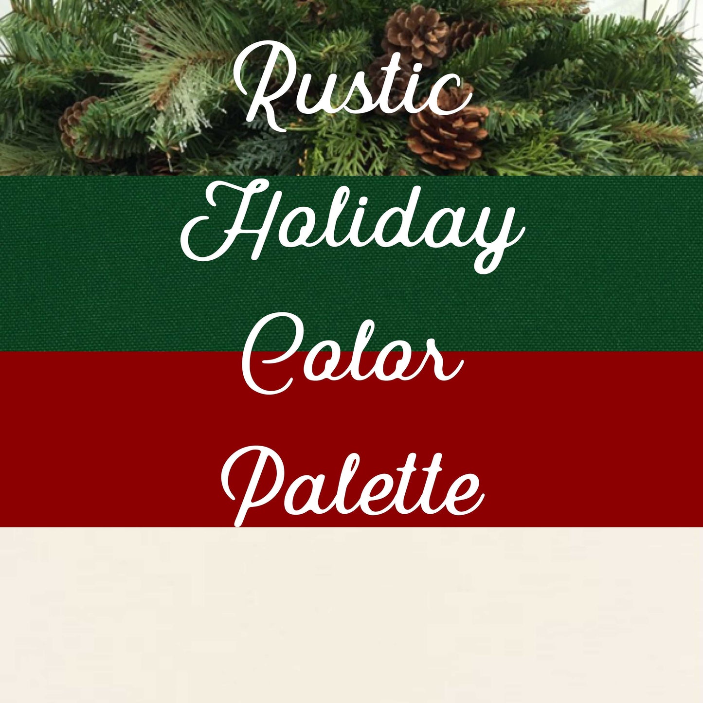 Rustic Holiday Color Palette