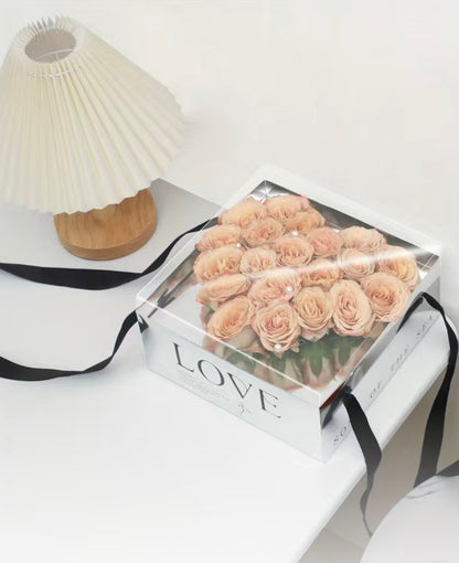 Silvery Heart Box