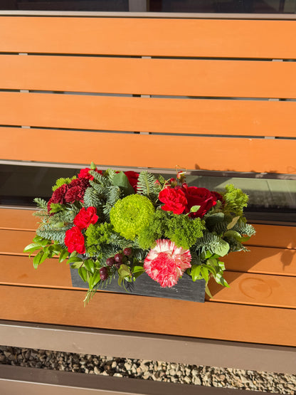 Centro de mesa alegre y sagrado