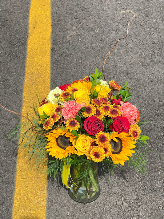 Harvest Bouquet - Vase