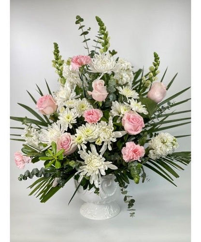 Pink and White Flower arrangement