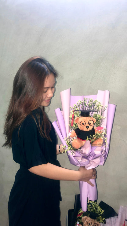 Graduation Teddy Bouquet